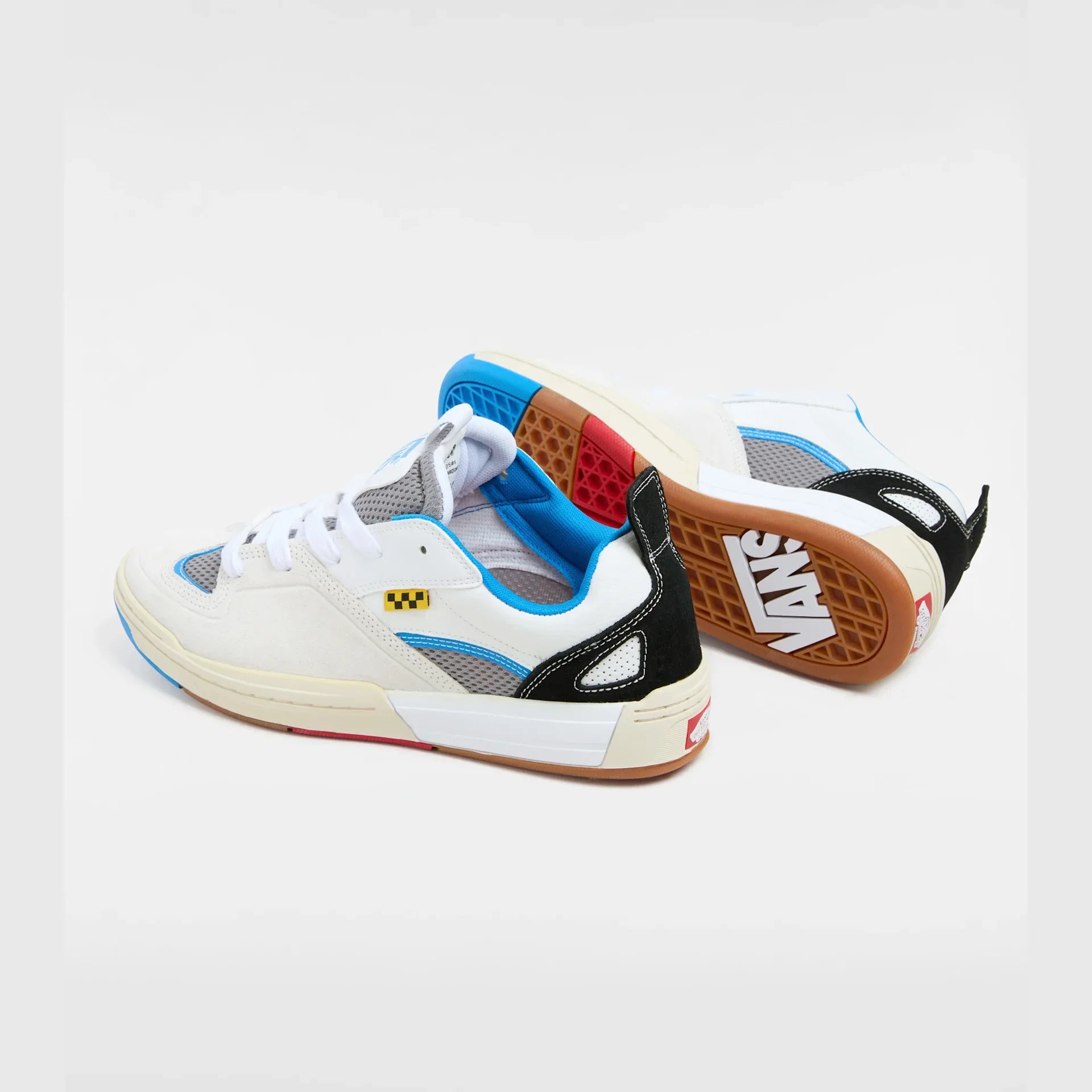 VANS Skate Mixxa ATHLETIC WHITE/MULTI Cipő kép 3