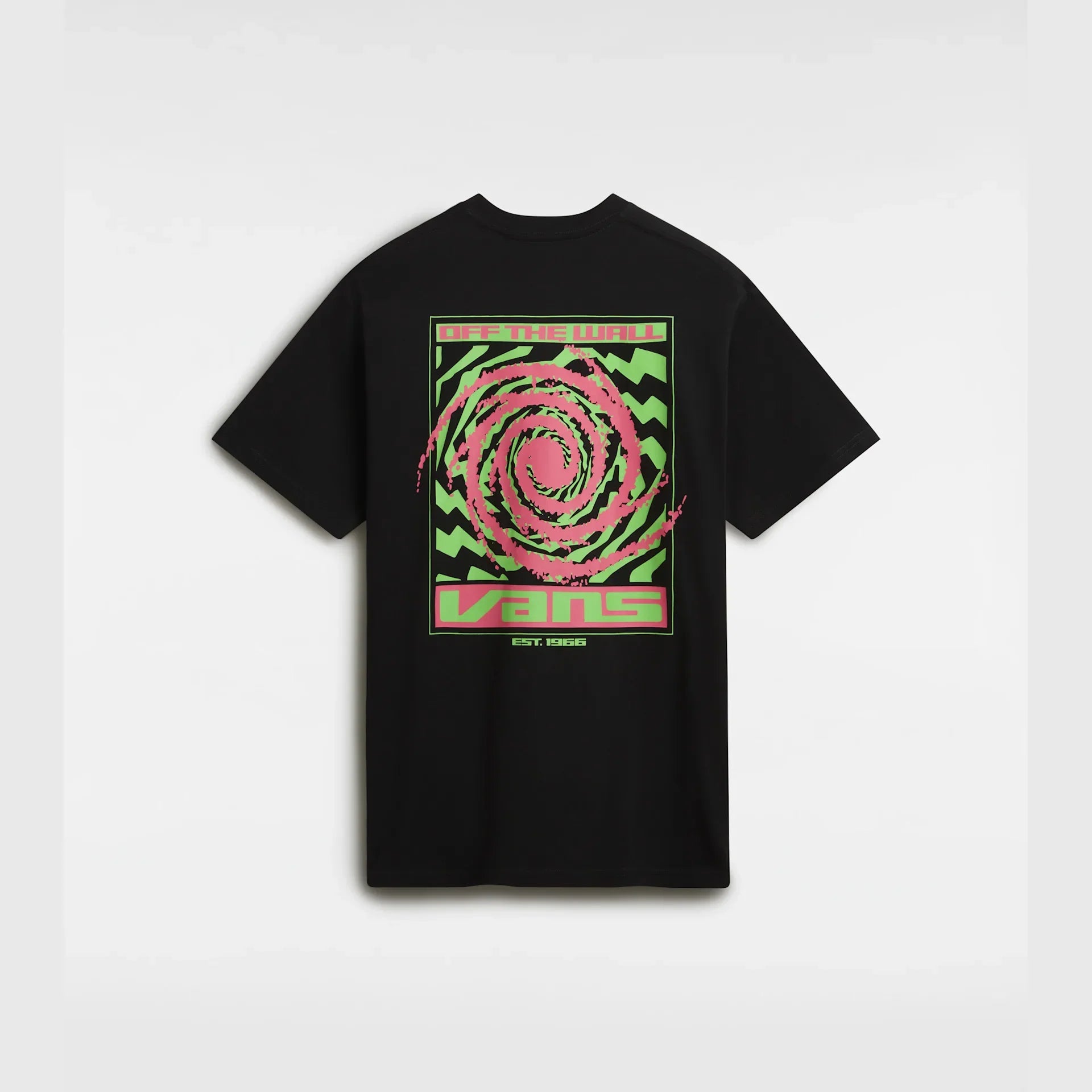 VANS WORMHOLE WARPED SS TEE Black kép 2