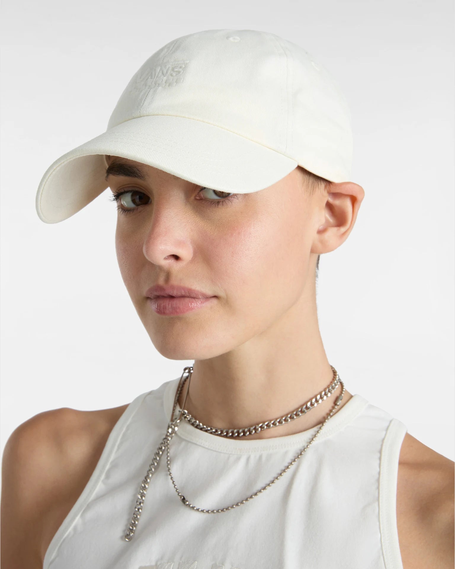 VANS Court Side Curved Bill Jockey marshmallow Sapka VN000HEAFS81 - 4