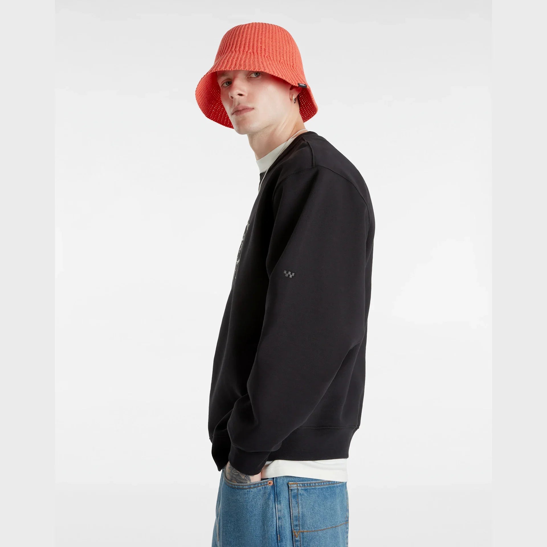 VANS Skate Hold Hands PO Crew Black kép 5