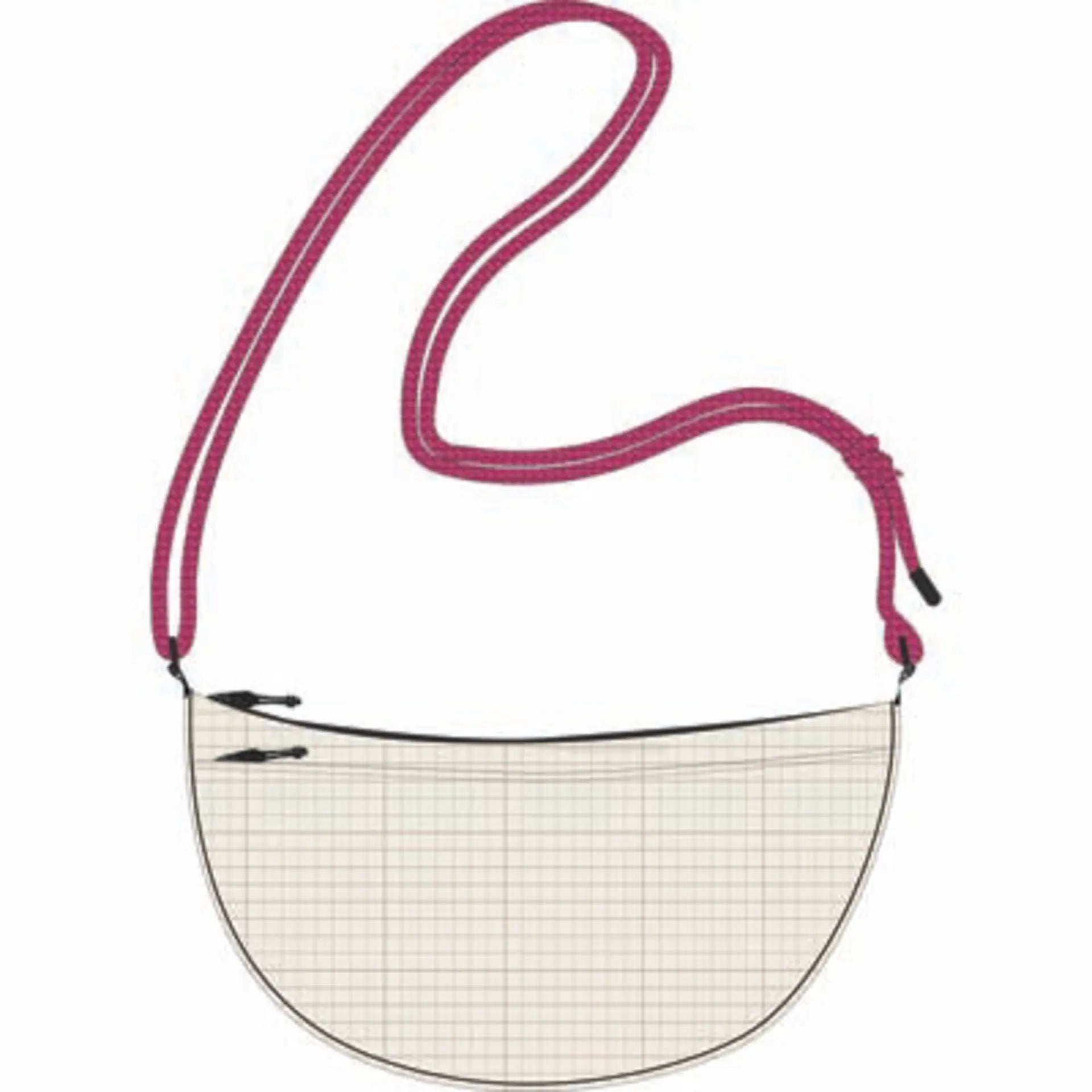 VANS Belay Crescent Bag marshmallow kép 1