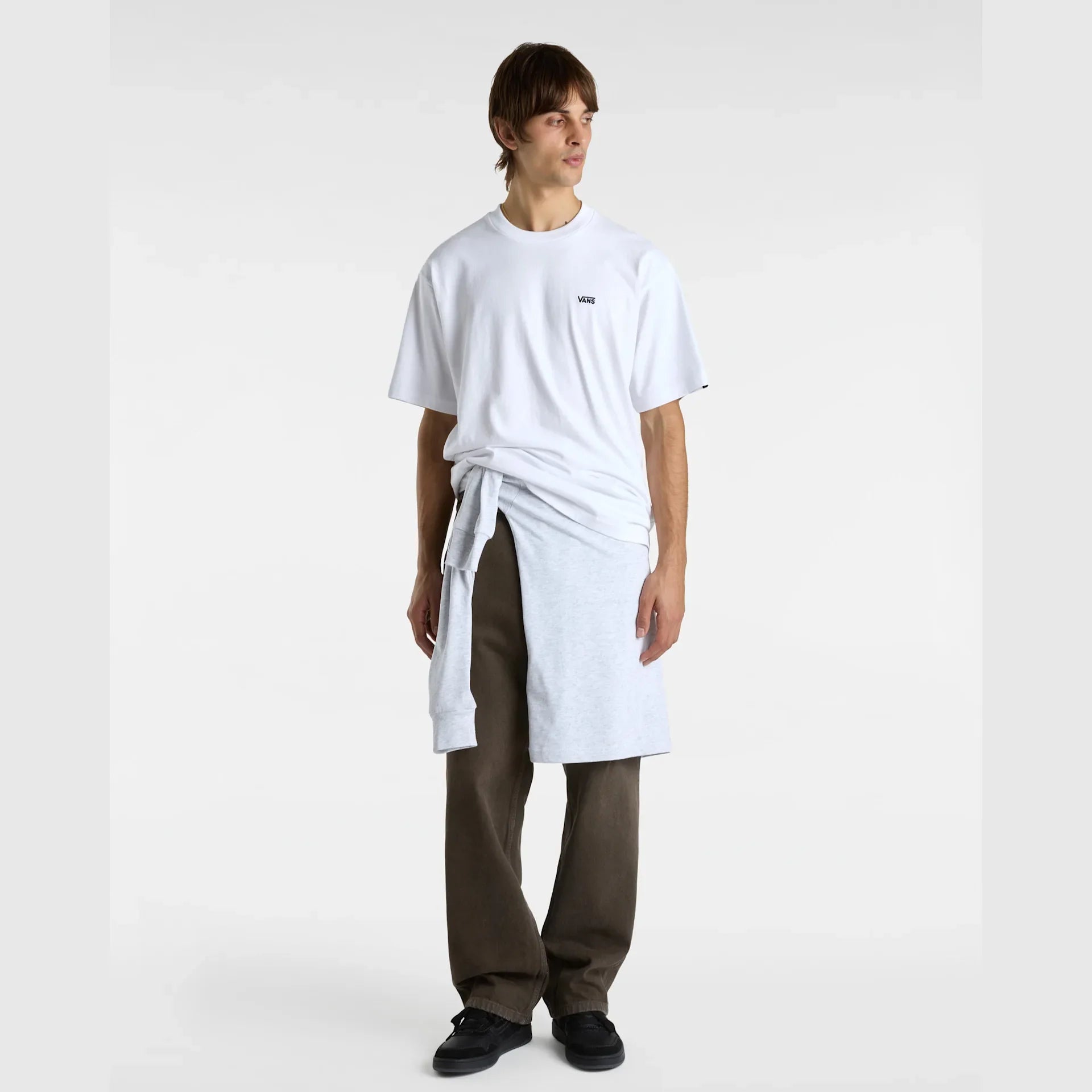 VANS LEFT CHEST II LOOSE SS White Póló kép 5