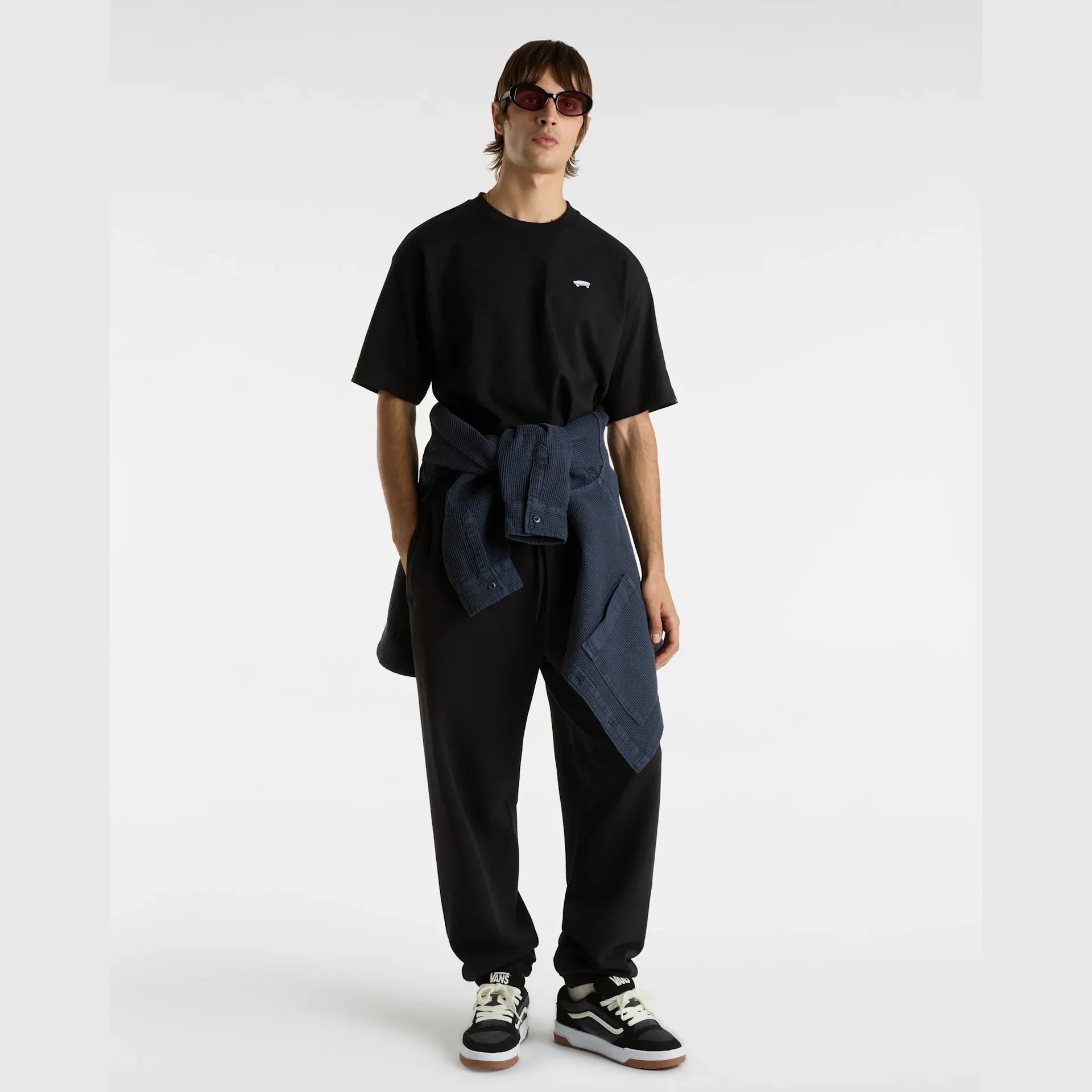 VANS SALTON LOOSE SS Black Póló kép 5