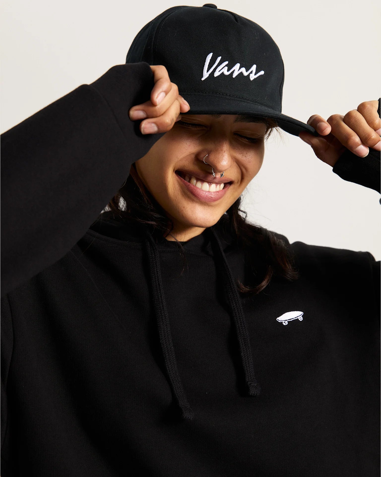 VANS Classic Script Snapback Black Sapka VN000QAGBLK1 - 4