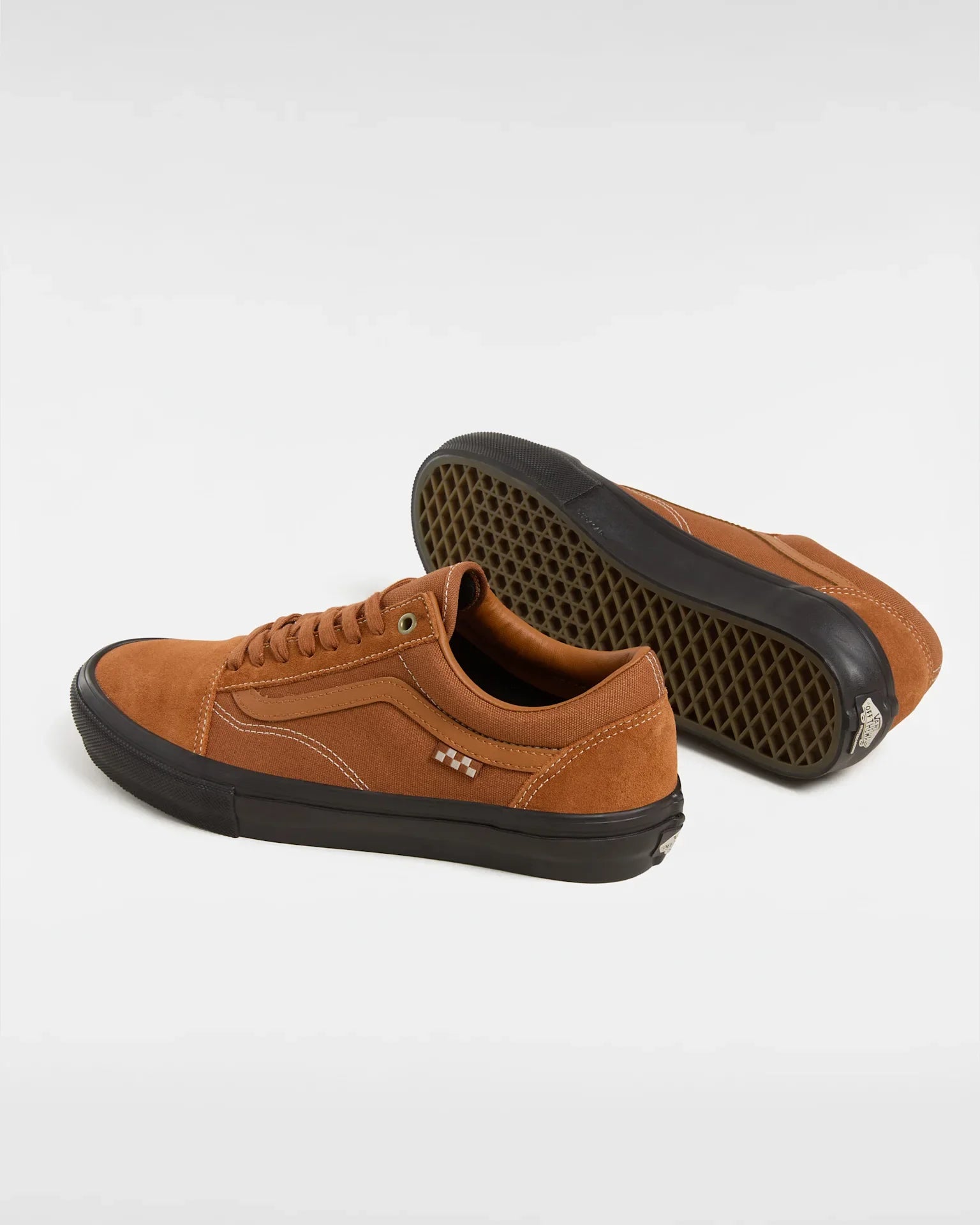 VANS Skate Old Skool SIENNA/CHOCOLATE Cipő kép 3