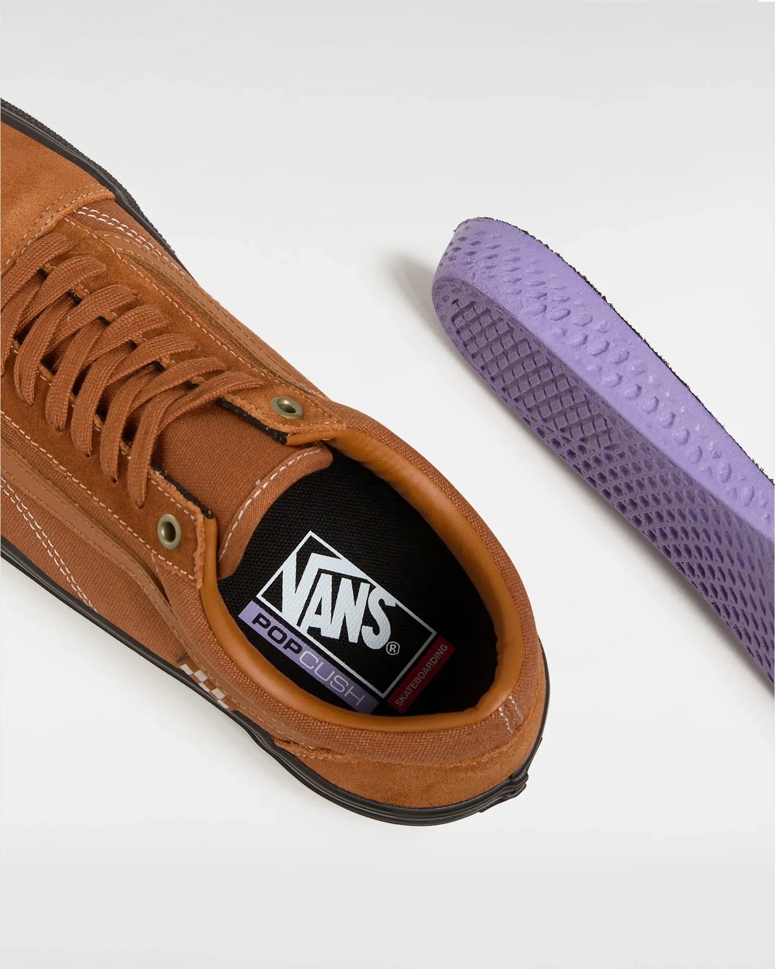 VANS Skate Old Skool SIENNA/CHOCOLATE Cipő kép 5