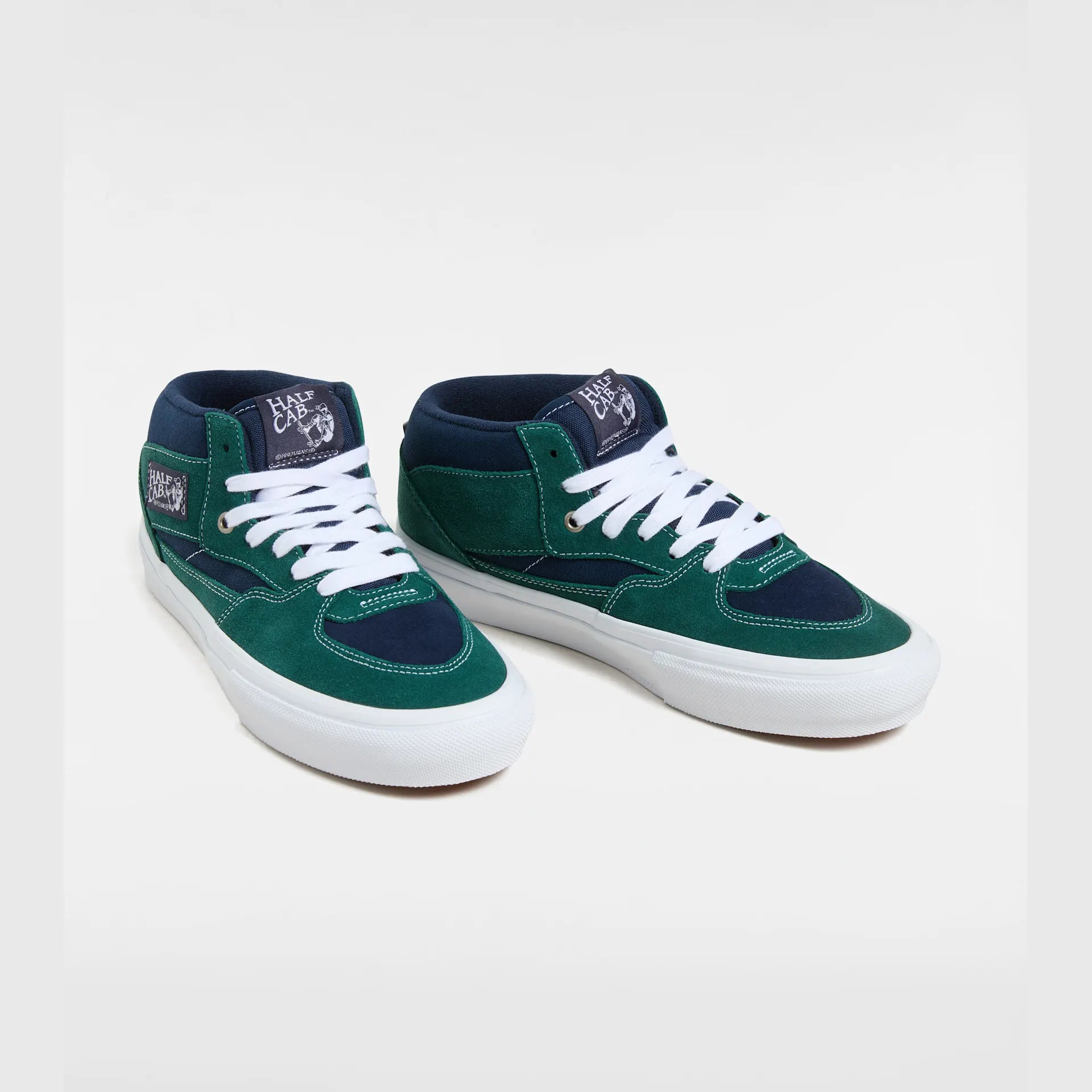 VANS Skate Half Cab TARTAN BLUE/GREEN Cipő kép 2