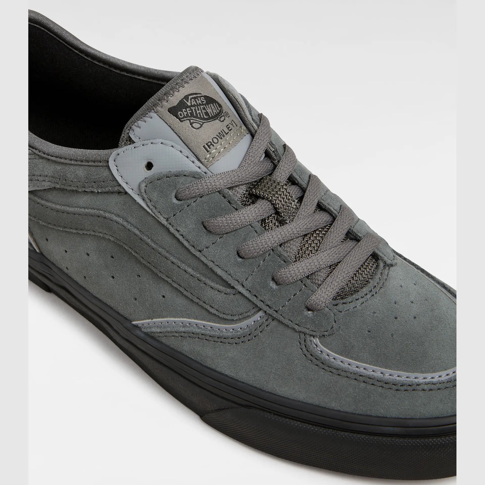 VANS Skate Rowley SUEDE CHARCOAL/BLACK Cipő kép 4