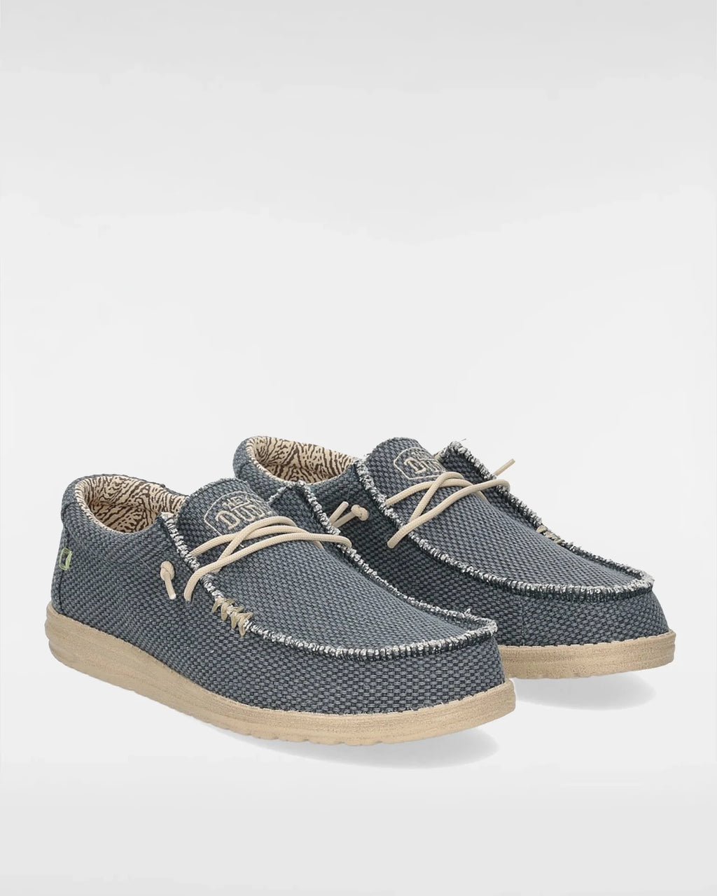 HEYDUDE Wally Braided Blue Night Cipő kép 2