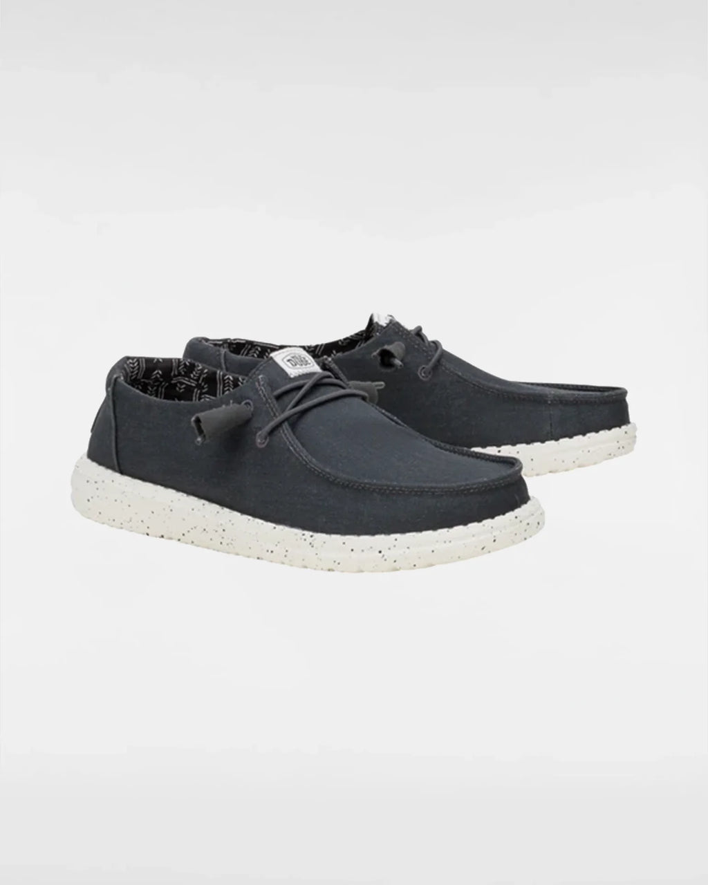 HEYDUDE Wendy Stretch Canvas Black Cipő kép 6