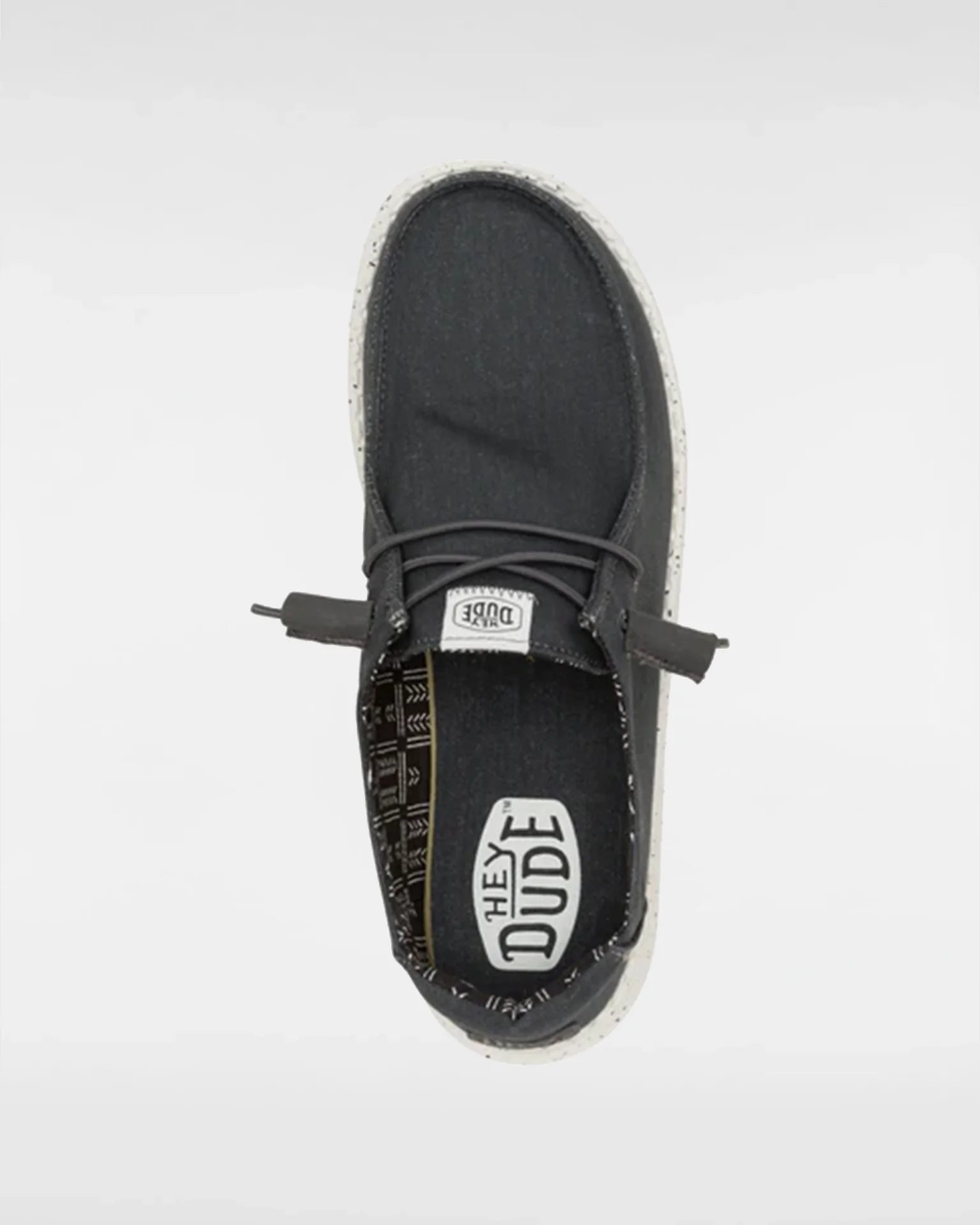 HEYDUDE Wendy Stretch Canvas Black Cipő kép 2