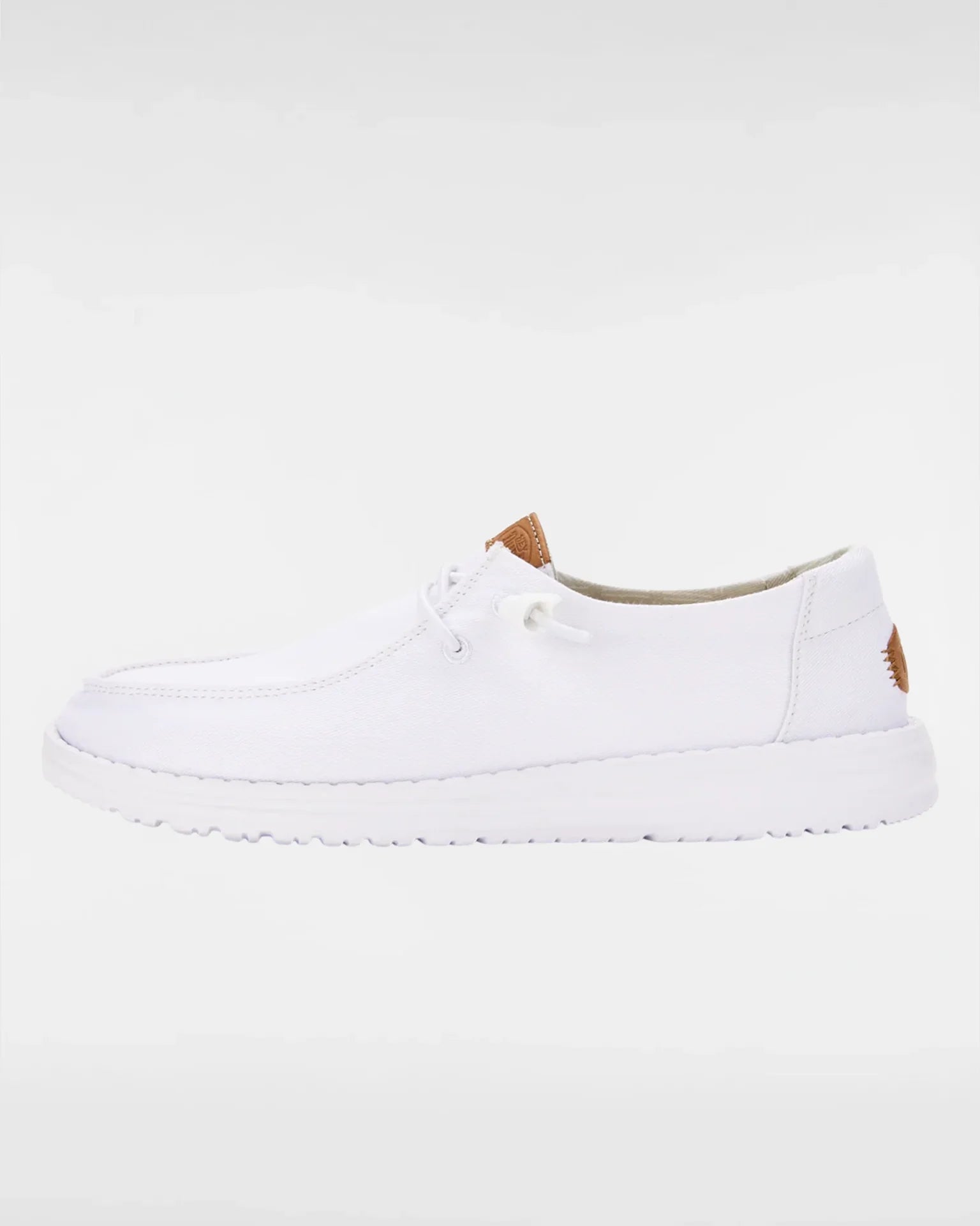 HEYDUDE Wendy Stretch Canvas White Cipő kép 1