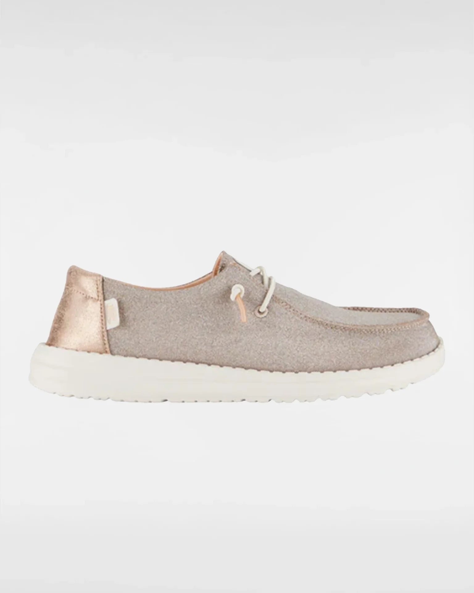 HEYDUDE Wendy Metallic Sparkle Rose Gold kép 1