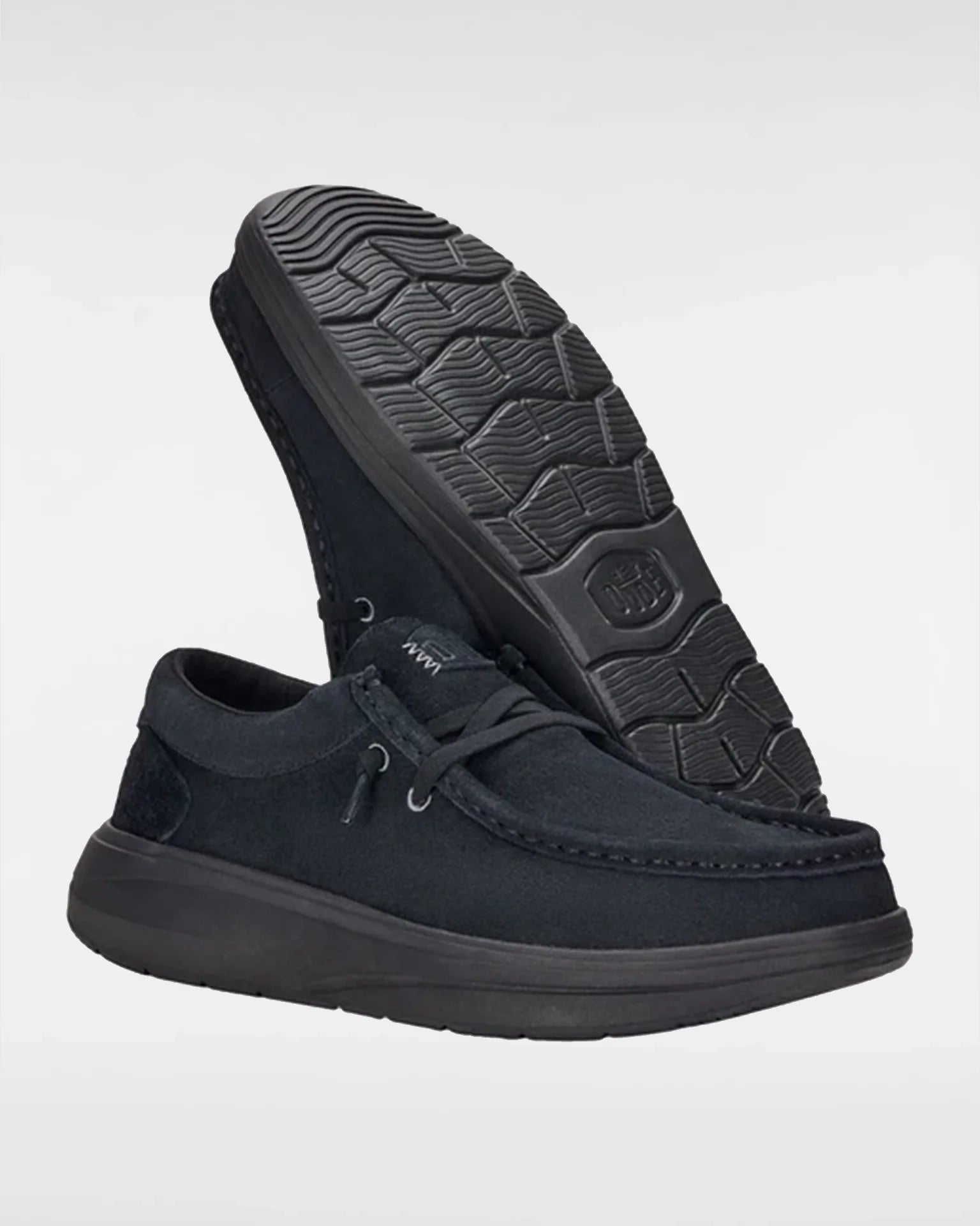 HEYDUDE Wally Comf Suede Black kép 4