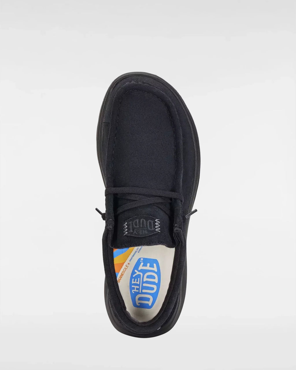 HEYDUDE Wally Comf Suede Black kép 2