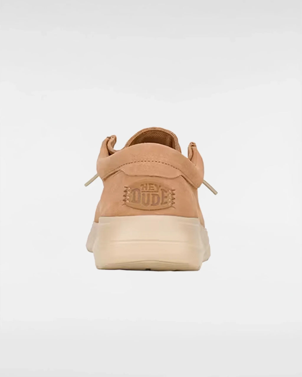 HEYDUDE Wally COMF Suede Tobacco Brown/Irish Cream Cipő kép 2