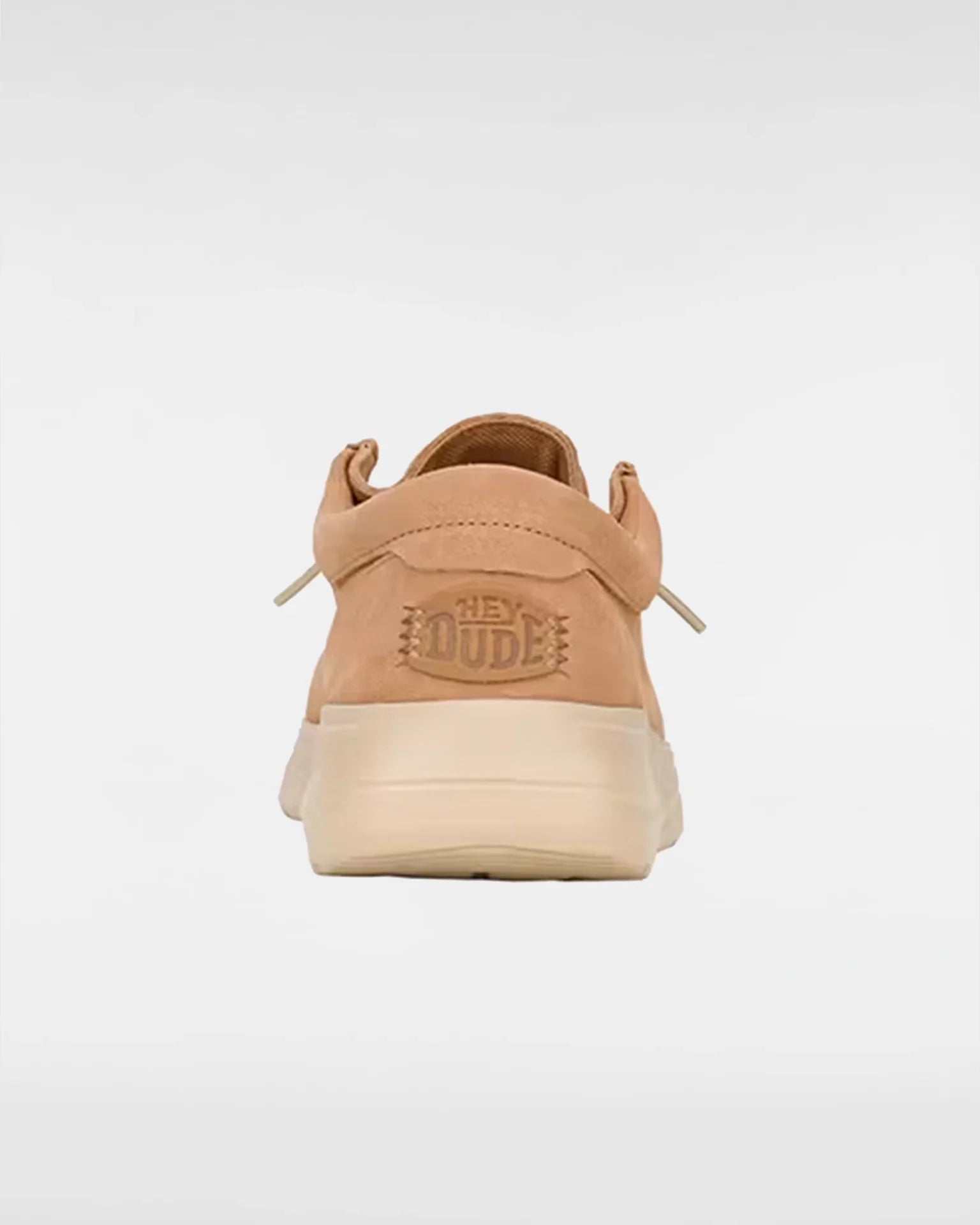 HEYDUDE Wally COMF Suede Tobacco Brown/Irish Cream Cipő kép 2