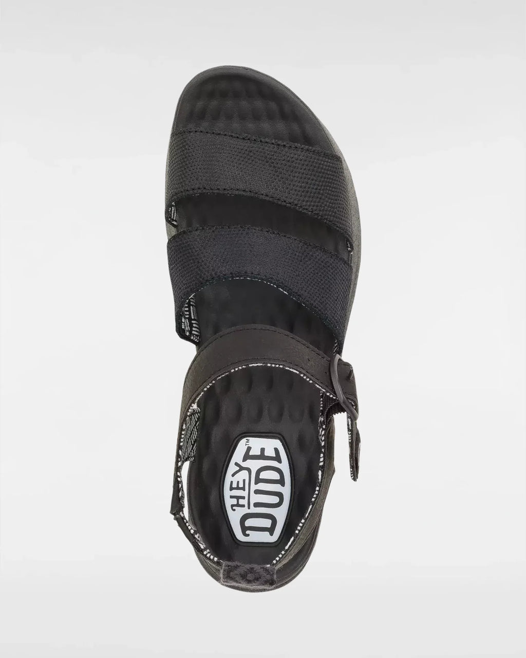HEYDUDE Delray Buckle Classic Black kép 4