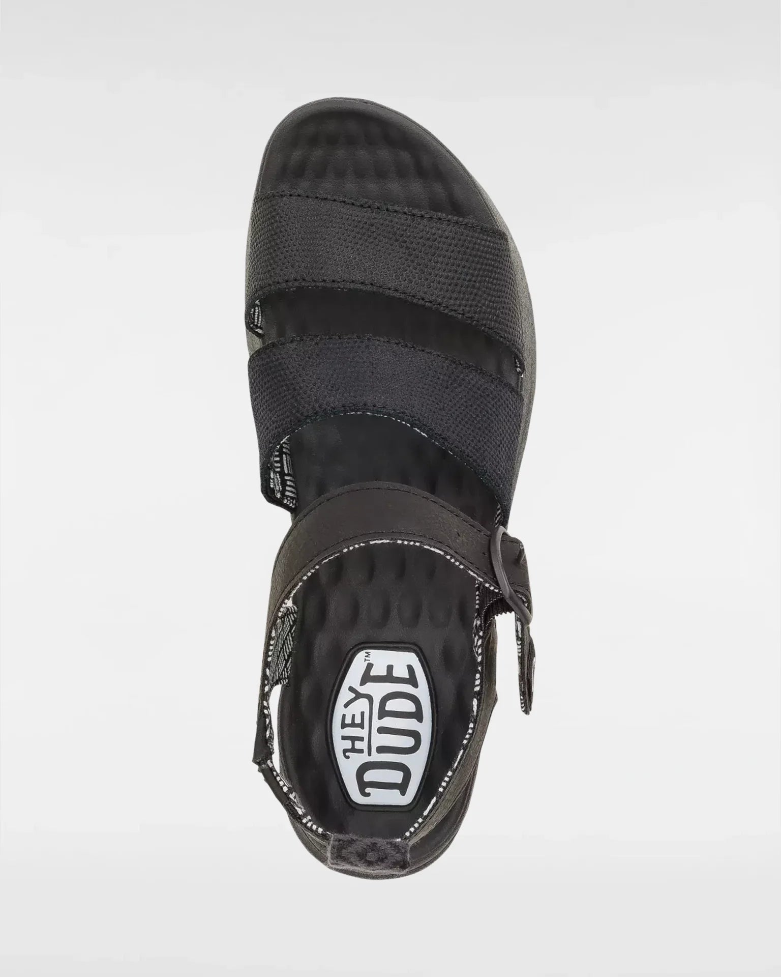HEYDUDE Delray Buckle Classic Black kép 4