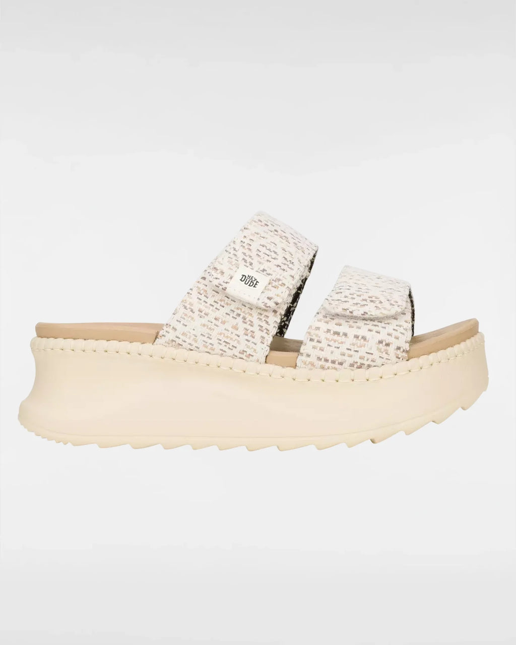 HEYDUDE Delray Slide Surf Baja Tan/Multi Cipő kép 1