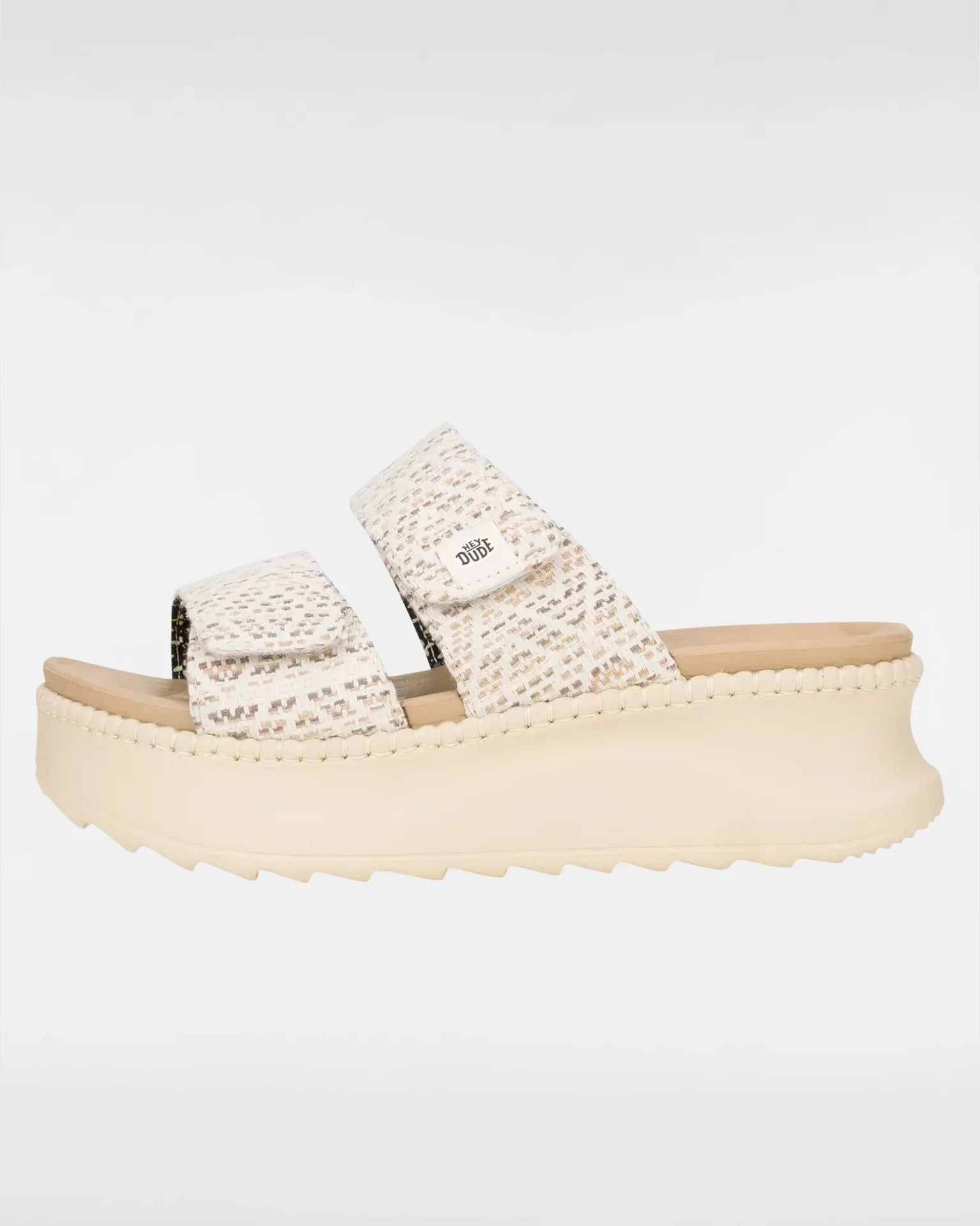 HEYDUDE Delray Slide Surf Baja Tan/Multi Cipő kép 2