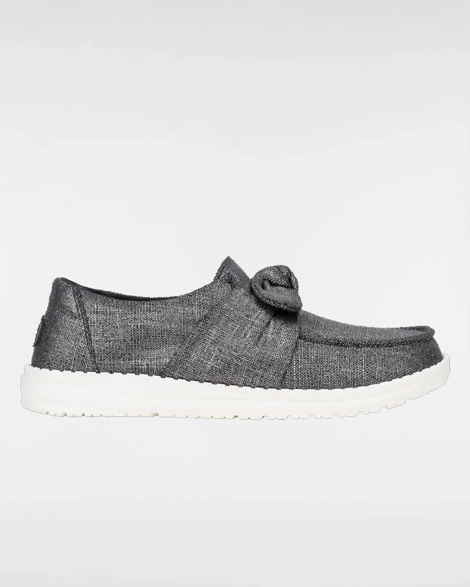 HEYDUDE Wendy Bow Shimmer Black kép 1