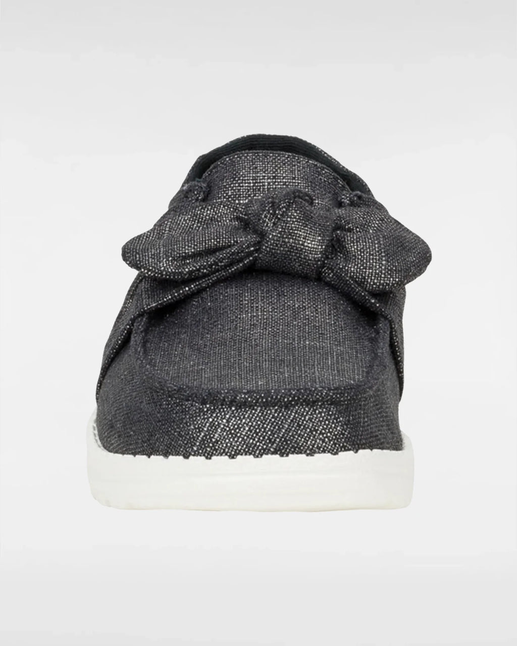 HEYDUDE Wendy Bow Shimmer Black kép 3