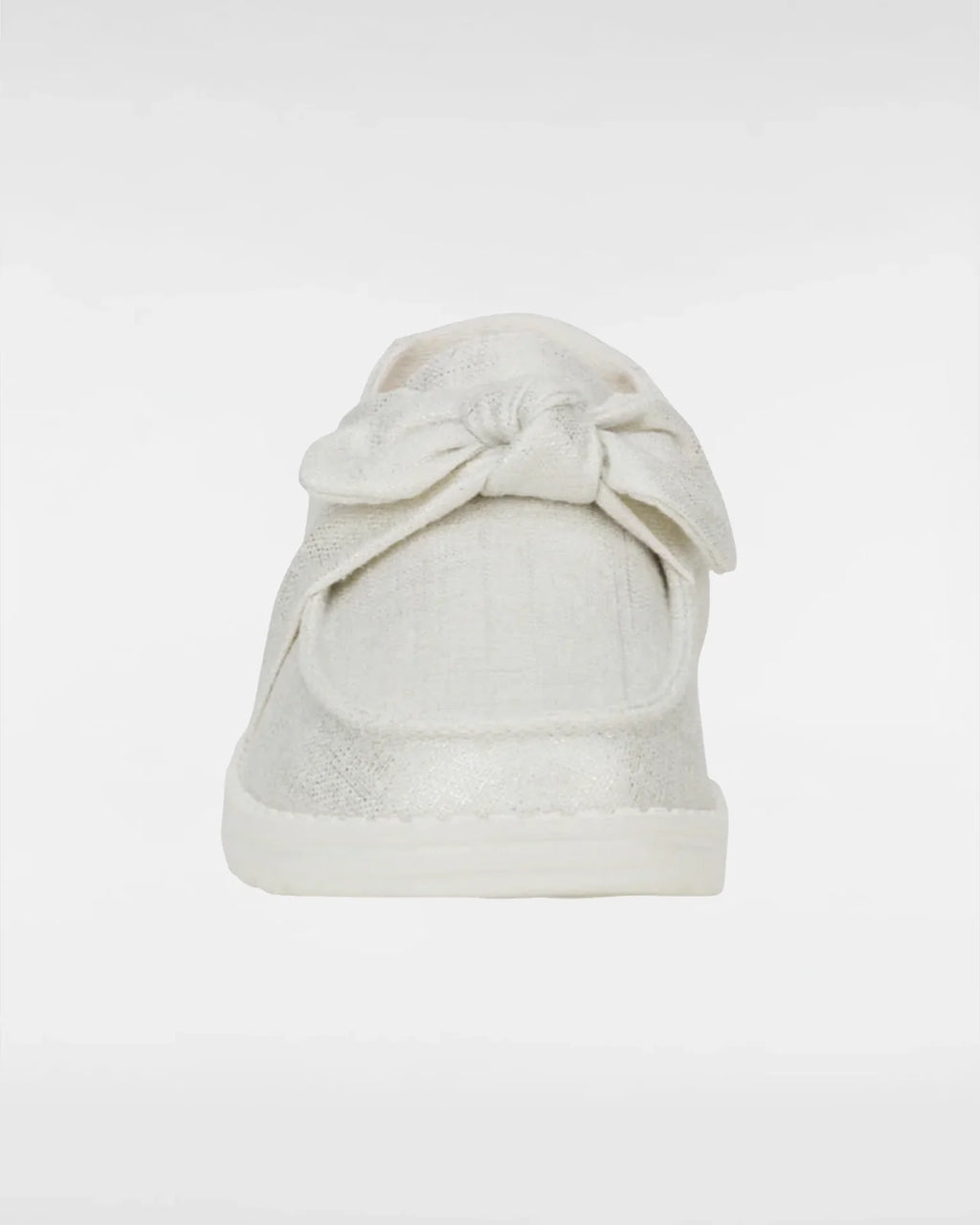 HEYDUDE Wendy Bow Shimmer Metallic Silver kép 2