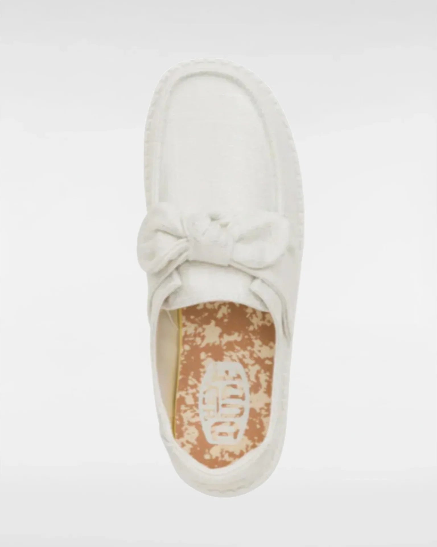 HEYDUDE Wendy Bow Shimmer Metallic Silver kép 3