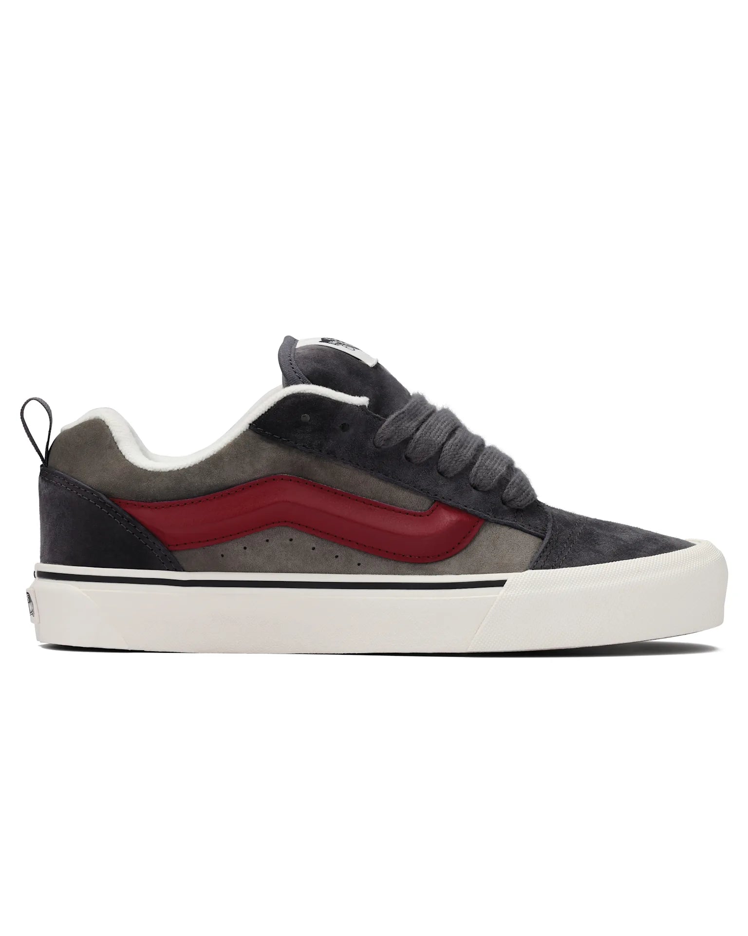 VANS Knu Skool PIG SUEDE GRAY/MULTI Cipő VN000D22BGG1 - 1