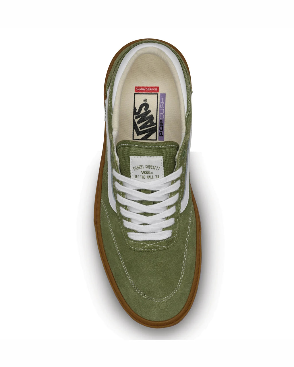 VANS Skate Gilbert Crockett LODEN GREEN Cipő VN000D3UZBF1 - 2