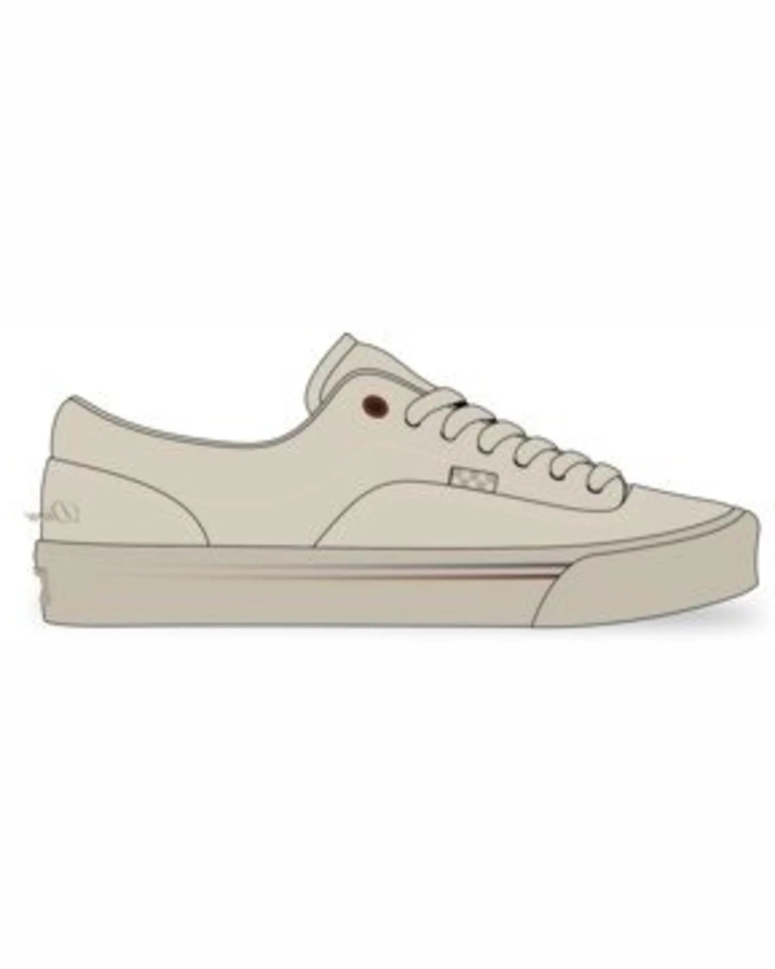 VANS Skate Era Stub DIME Taupe Cipő VN000DA3TUP1 - 1