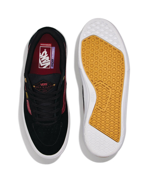 VANS Skate Kyle Walker Wafflecup (Python) black Cipő VN000DA4C0T1 - 2