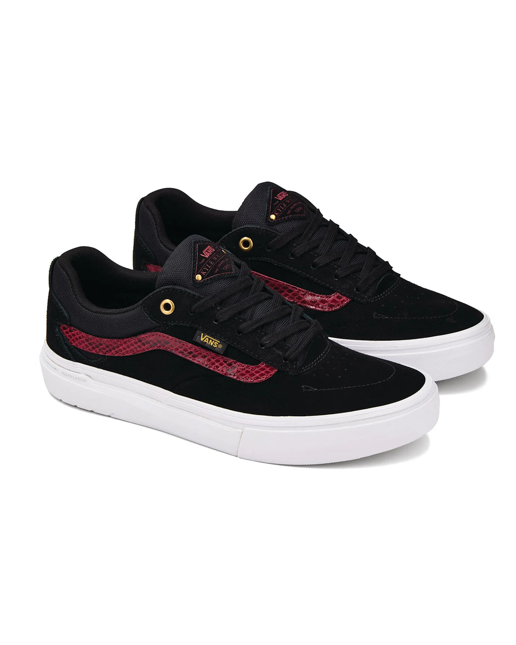 VANS Skate Kyle Walker Wafflecup (Python) black Cipő VN000DA4C0T1 - 3