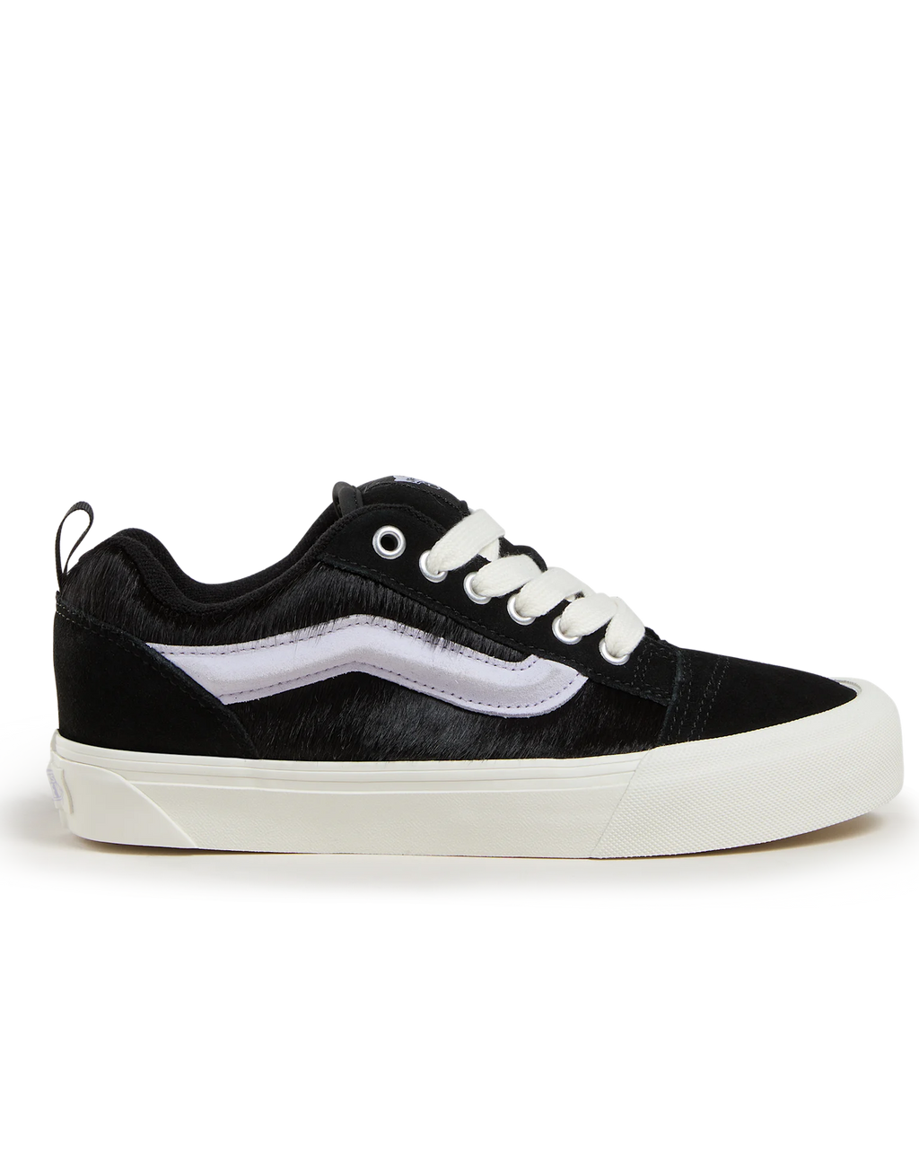 VANS Knu Skool PONY HAIR BLACK/LILAC ROSE Cipő VN000DAJKL41 - 1