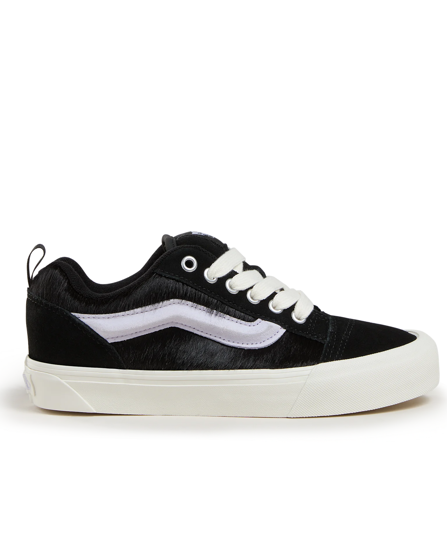 VANS Knu Skool PONY HAIR BLACK/LILAC ROSE Cipő VN000DAJKL41 - 1