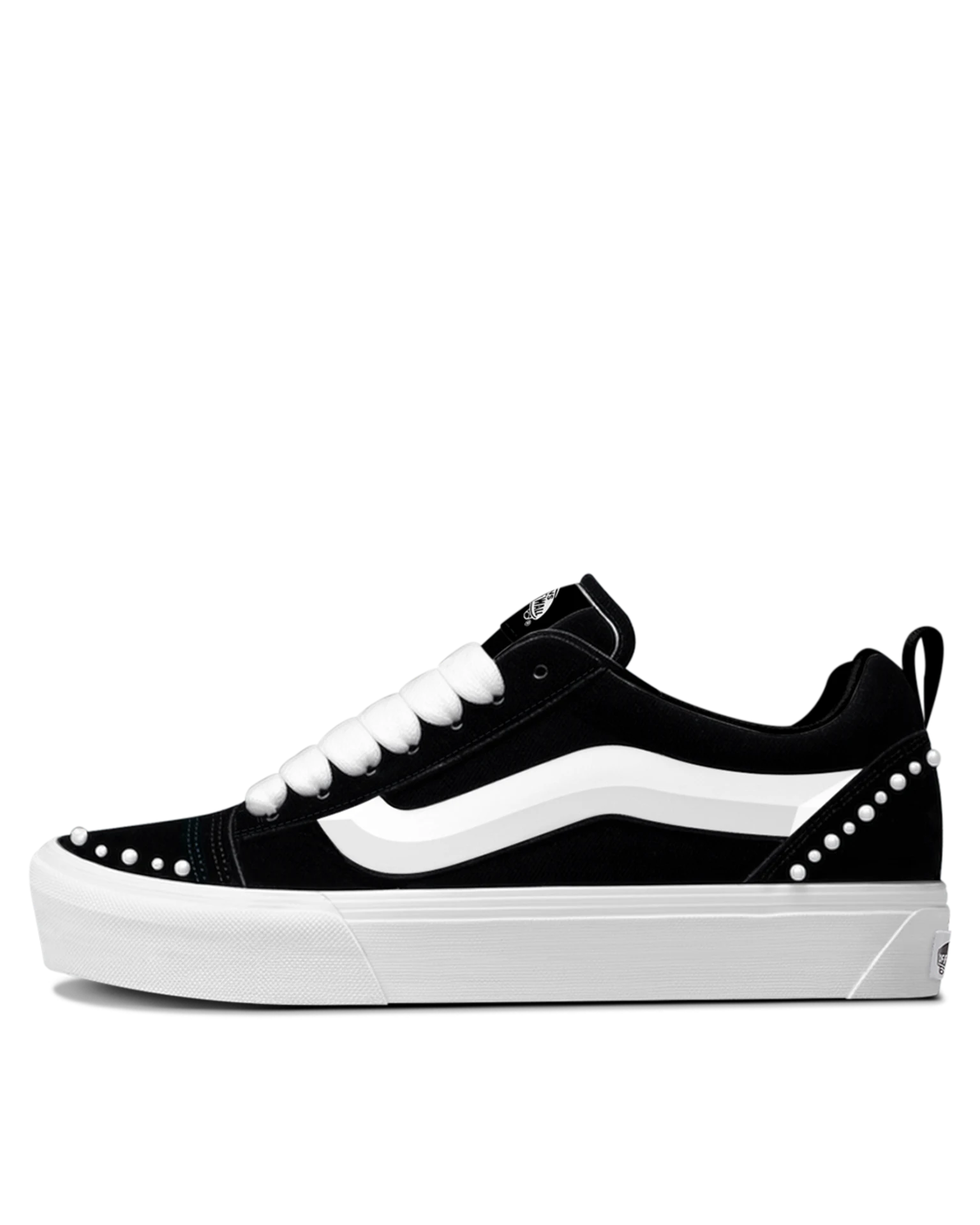 VANS Knu Skool Pearls BLACK Cipő VN000E9XBLA1 - 1