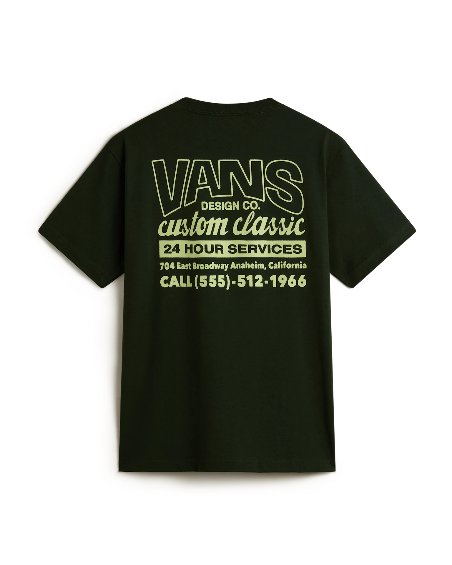VANS Shop Front SS Dried Kelp Póló VN000M60EMU1 - 2