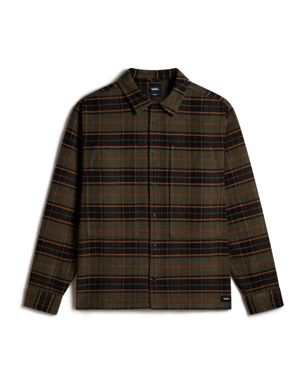 Vans LX Flannel LS Woven GRAPE LEAF HEAT Textil VN000P83KF01 - 1