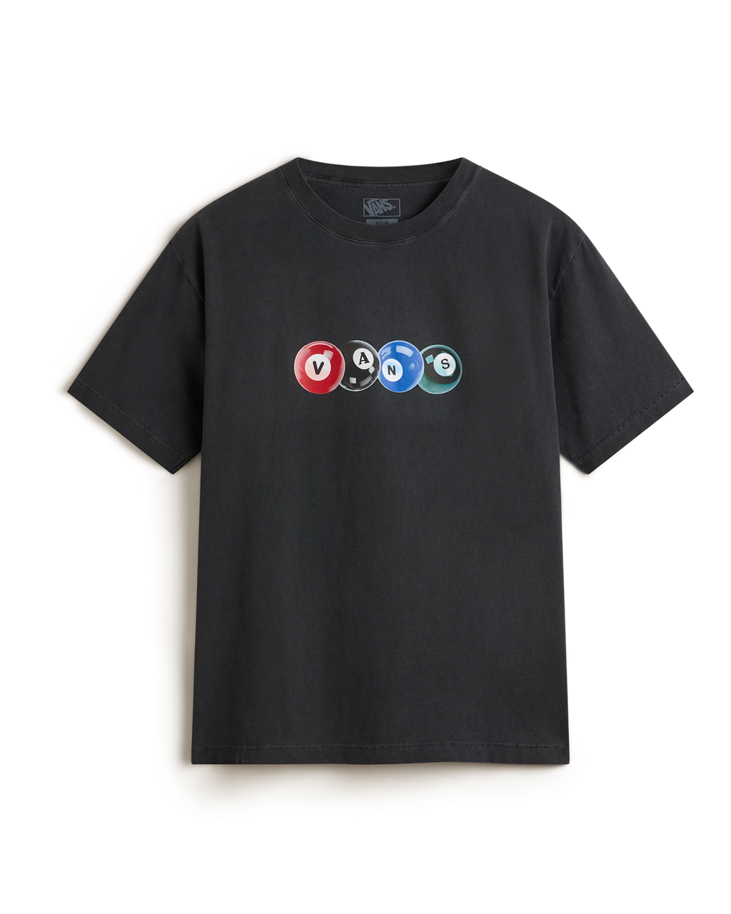 VANS Backspin SS Black Póló VN000PBZBLK1 - 1