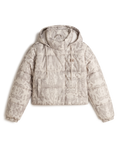 VANS MTE Hillgate AOP Cropped Puffer Taupe Mist Kabát VN000PK2EN91 - 1