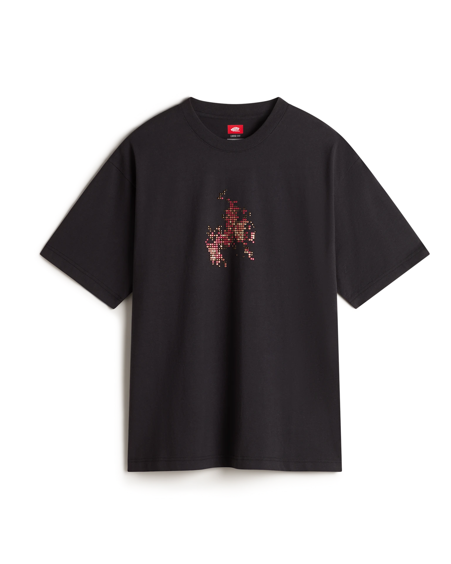 VANS Skate Flame SS Tee Black Póló VN000PNABLK1 - 1