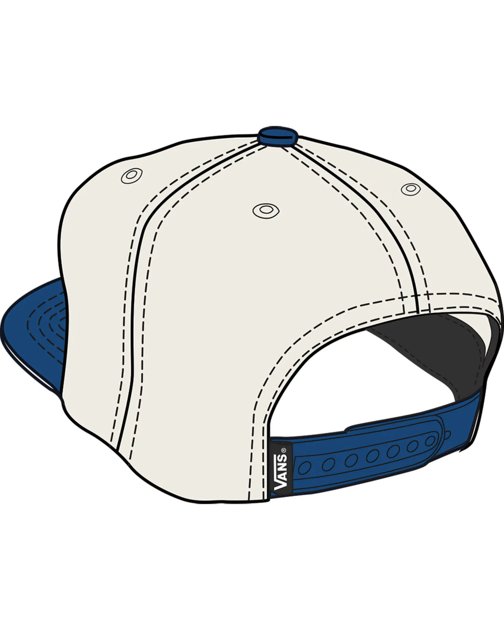 VANS Gotsie Unstructured True Blue Sapka VN000QAB7WM1 - 2