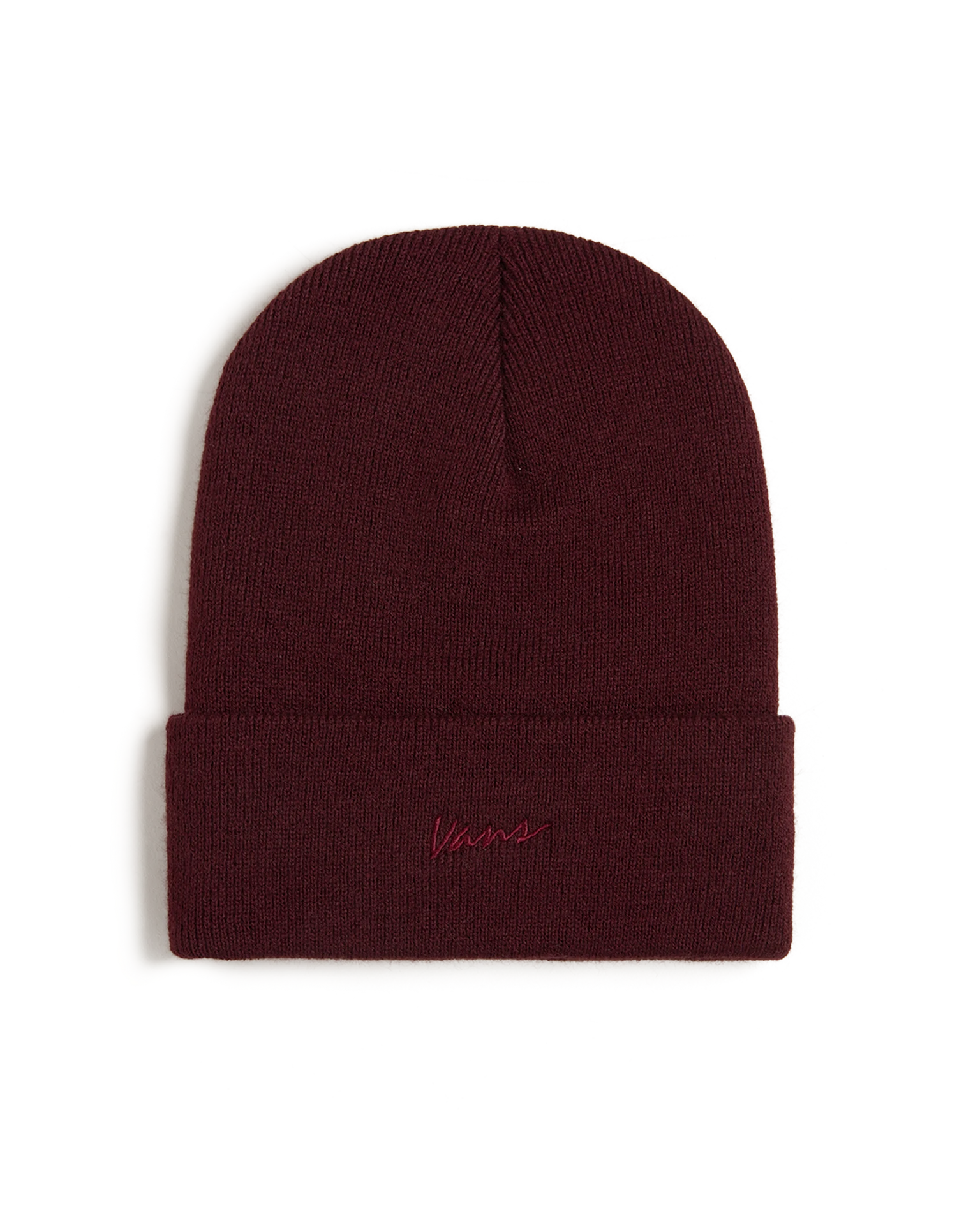 VANS Classic Script Tall Cuff Beanie Dark Port Beanie VN000QATEMS1 - 1