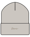 Vans Classic Script Tall Cuff Beanie Taupe Mist VN000QATEN91 - 1