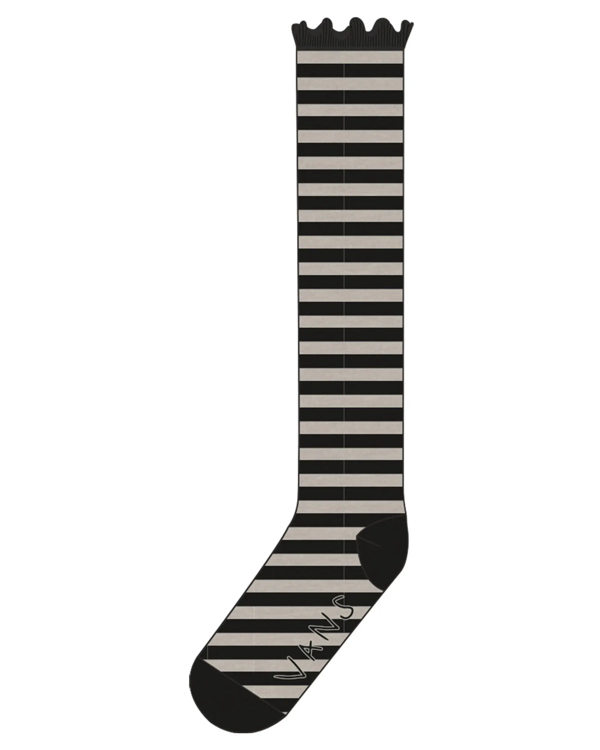 Vans For Kicks knee High Sock black/oatmeal VN000R403M41 - 1