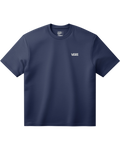 VANS LEFT CHEST SS Deep Indigo Póló VN000R9XFOB1 - 1