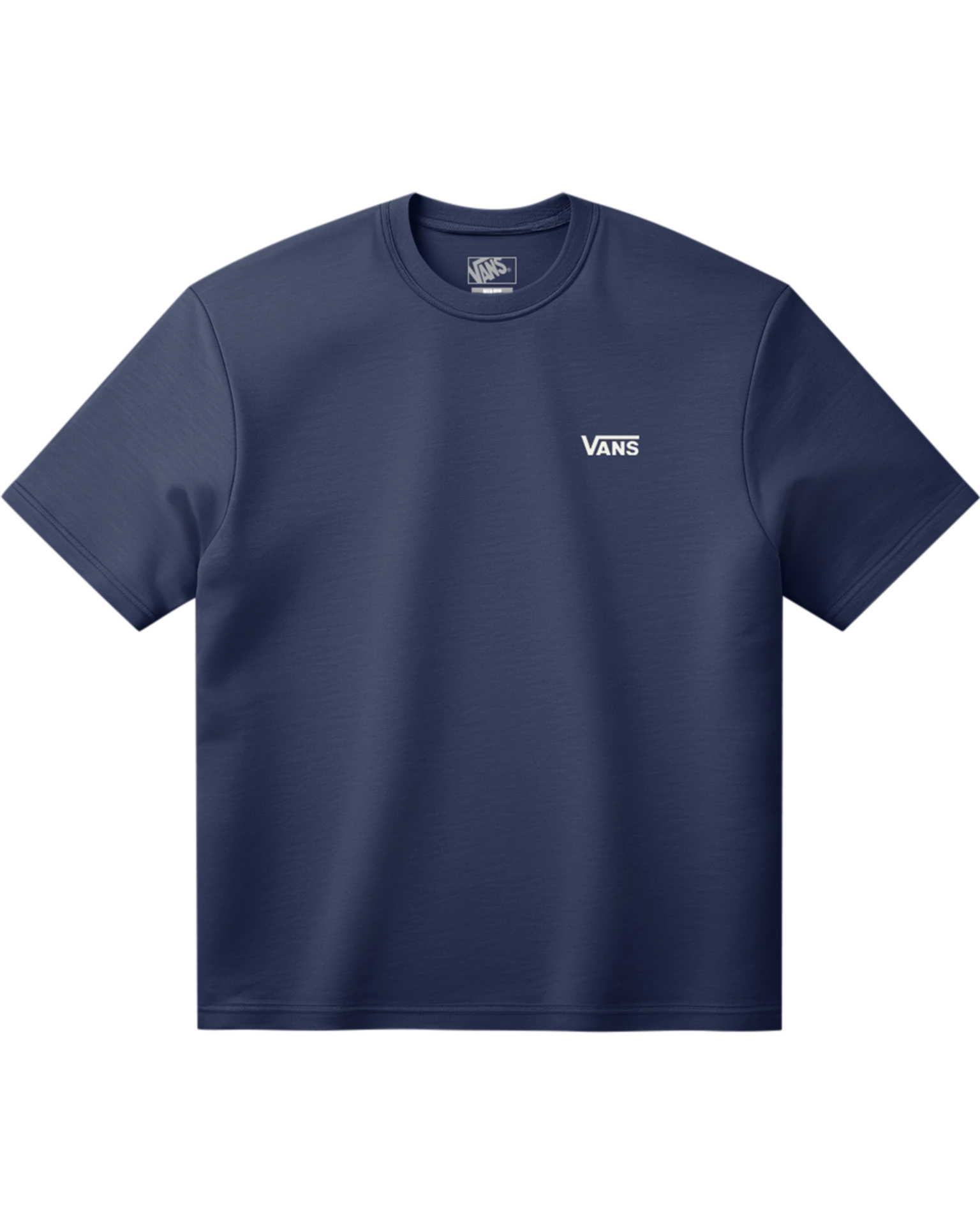 VANS LEFT CHEST SS Deep Indigo Póló VN000R9XFOB1 - 1