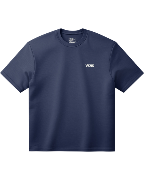 VANS LEFT CHEST SS Deep Indigo Póló VN000R9XFOB1 - 1