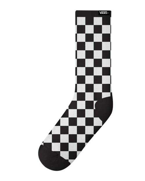 VANS Hazy Sheer Crew CHECKERBOARD Black/White Zokni VN000SYPY281 - 1
